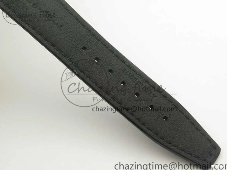 MIROTIME 0730 Portofino Automatic SS MKF 1:1 Best Edition White Dial On Black Leather Strap MIYOTA 9015 V Original 7204